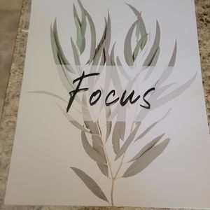 Six Botanical print wall art Eucalyptus leaves